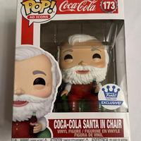 Funko Coca-Cola Santa in Chair Shop Esclusivo Pop