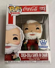 Funko Coca-Cola Santa in Chair Shop Esclusivo Pop