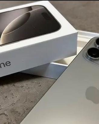 Iphone 16 pro 256 titanio naturale