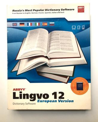 ABBYY® Lingvo 12 versione europea (2 dischi)
