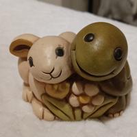 Thun veri amici coniglio e tartaruga