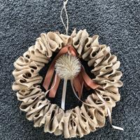 Decorazione natalizia per la porta