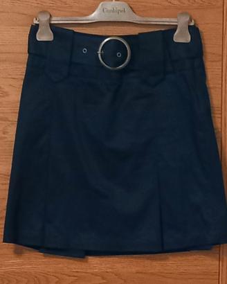 Minigonna Benetton blu