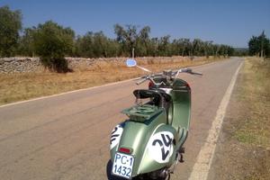 Piaggio Vespa 125 1951 Faro Basso Vacanze Romane