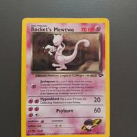  rocket's mewtwo carta Pokemon 