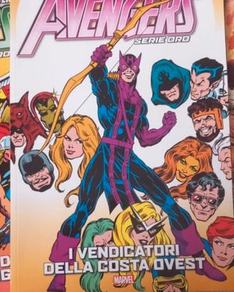 saga Avengers, serie oro, primi dodici volumi.