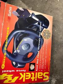 Volante e pedali saitek r4