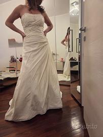 Elegante abito da sposa