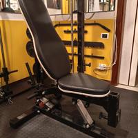 Panca inclinabiel Powertec + Leg extension/curl