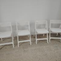 sedie in plastica