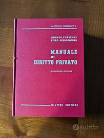 Manuale diritto privato Torrente Schlensinger