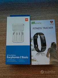 cuffie xiaomi e orologio fitness 