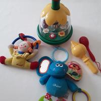 Trottola CHICCO e giochi vari neonato Chicco