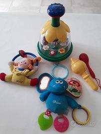 Trottola CHICCO e giochi vari neonato Chicco