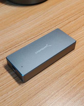 Sabrent Rocket 1TB NVMe M2 + Case USB-C esterno