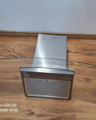 Cappa Aspirante Faber Ray 90 Inox e Vetro Curvo 