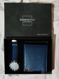 Kit orologio+portafogli Sonny Bono nuovo