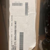 porta scorrevole tipo scrigno nuova mai usata