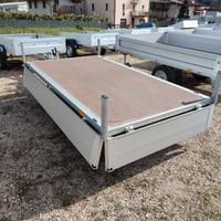 Carrello rimorchio auto con ruote sotto
