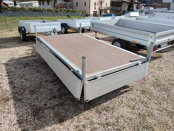 Carrello rimorchio auto con ruote sotto