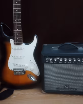 Chitarra elettrica Squier by Fender Stratocaster a