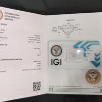 diamante vero  0.56 ct 