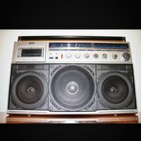 Radio Philips vintage D8444 Boombox  Perfetto!