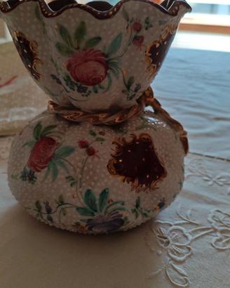 Vaso  a sacchetto in ceramica di Deruta
