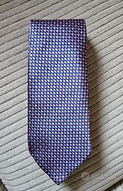 TM Lewin cravatta pura seta