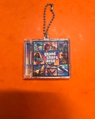 Mini CD portachiavi ispirato a GTA 6