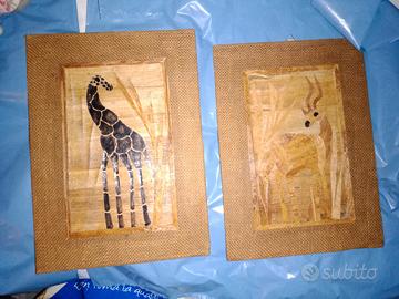 Quadri animali vintage 