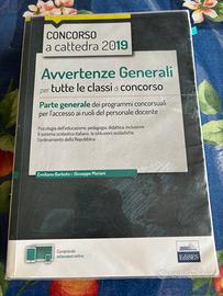 Libro “Avvertenze Generali”