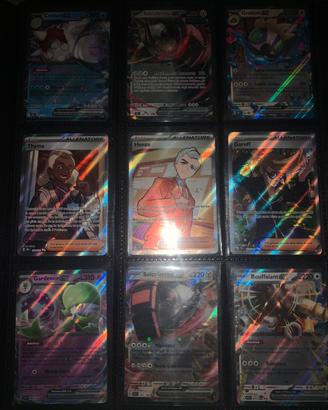 Lotto 9 Carte pokemon Ex Ultra Rare Italiano
