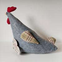 Gallo portafortuna in tessuto 