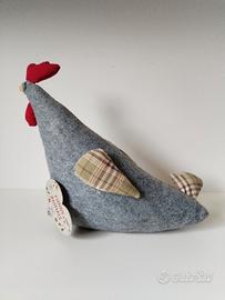 Gallo portafortuna in tessuto 