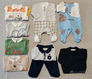 Lotto abbigliamento Misura 56 (1-3 mesi circa)