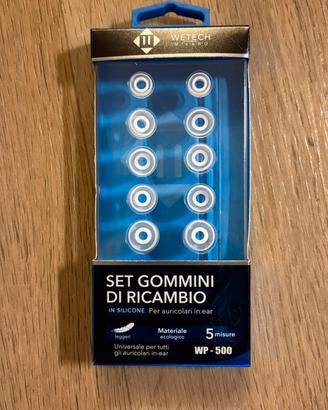 Set gommini di ricambio cuffie