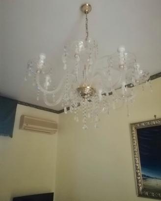 3 lampadari di Swarovski 