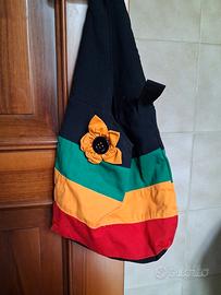 borsa stoffa multicolor