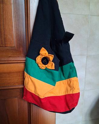 borsa stoffa multicolor