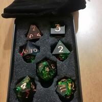 set dadi poliedrici per giochi di ruolo 