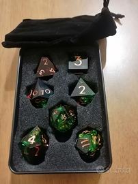 set dadi poliedrici per giochi di ruolo 