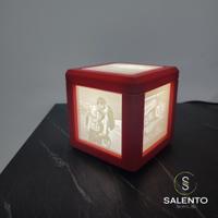 Litofania USB con 4 foto IdeaRegalo San Valentino 