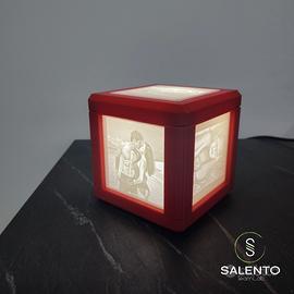 Litofania USB con 4 foto IdeaRegalo San Valentino 