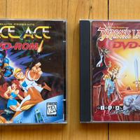 Dragon’s Lair II e Space Ace  Laser Disc Pc