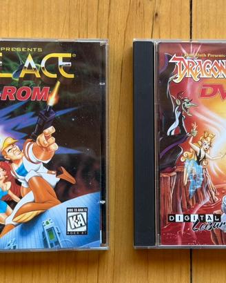 Dragon’s Lair II e Space Ace  Laser Disc Pc