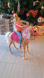 Barbie a cavallo