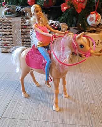 Barbie a cavallo