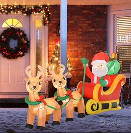 Babbo Natale gonfiabile
