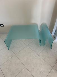 Tavolino in vetro